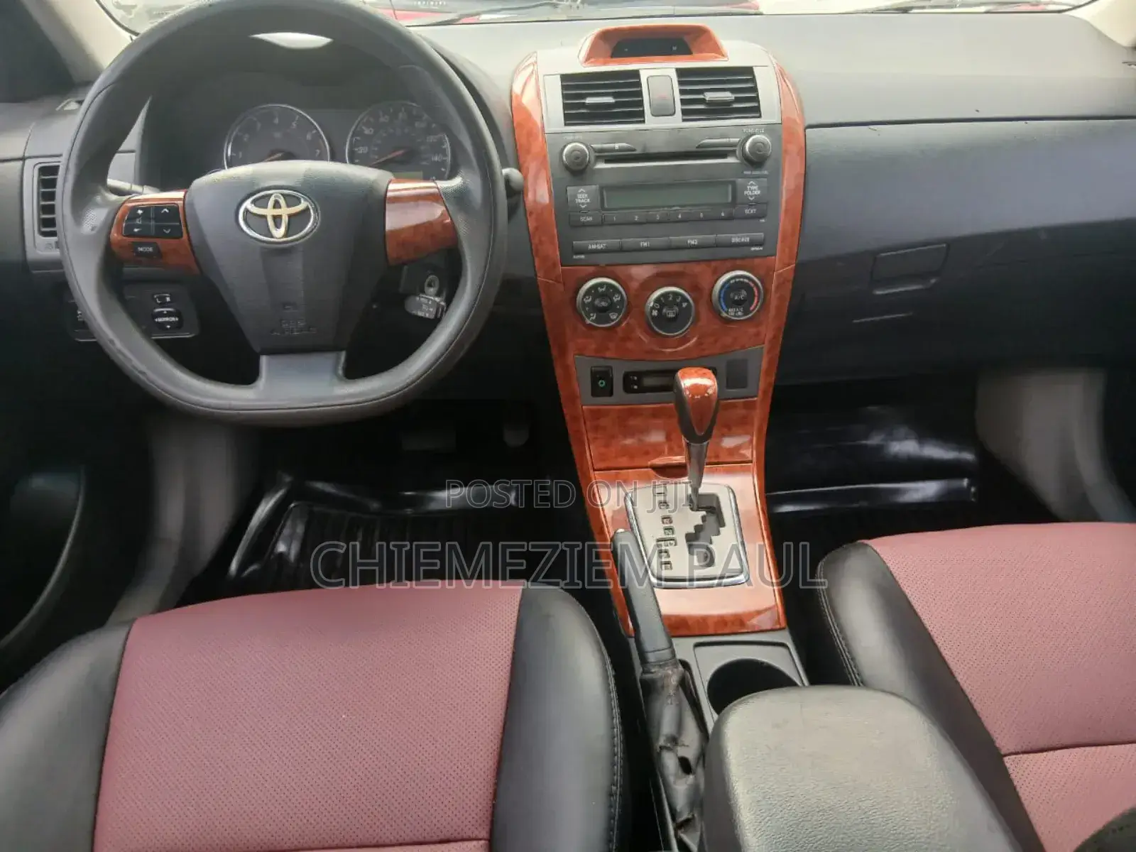 Toyota Corolla LE 4dr Sedan (1.8L 4cyl 4A) 2012 Red