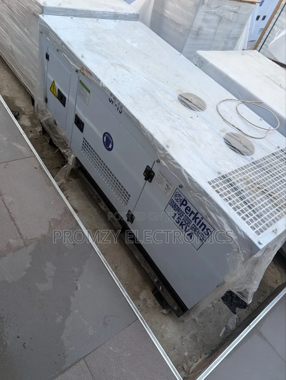 Brand New 15kva Perkins Diesel Soundproof Generator 2years Wty