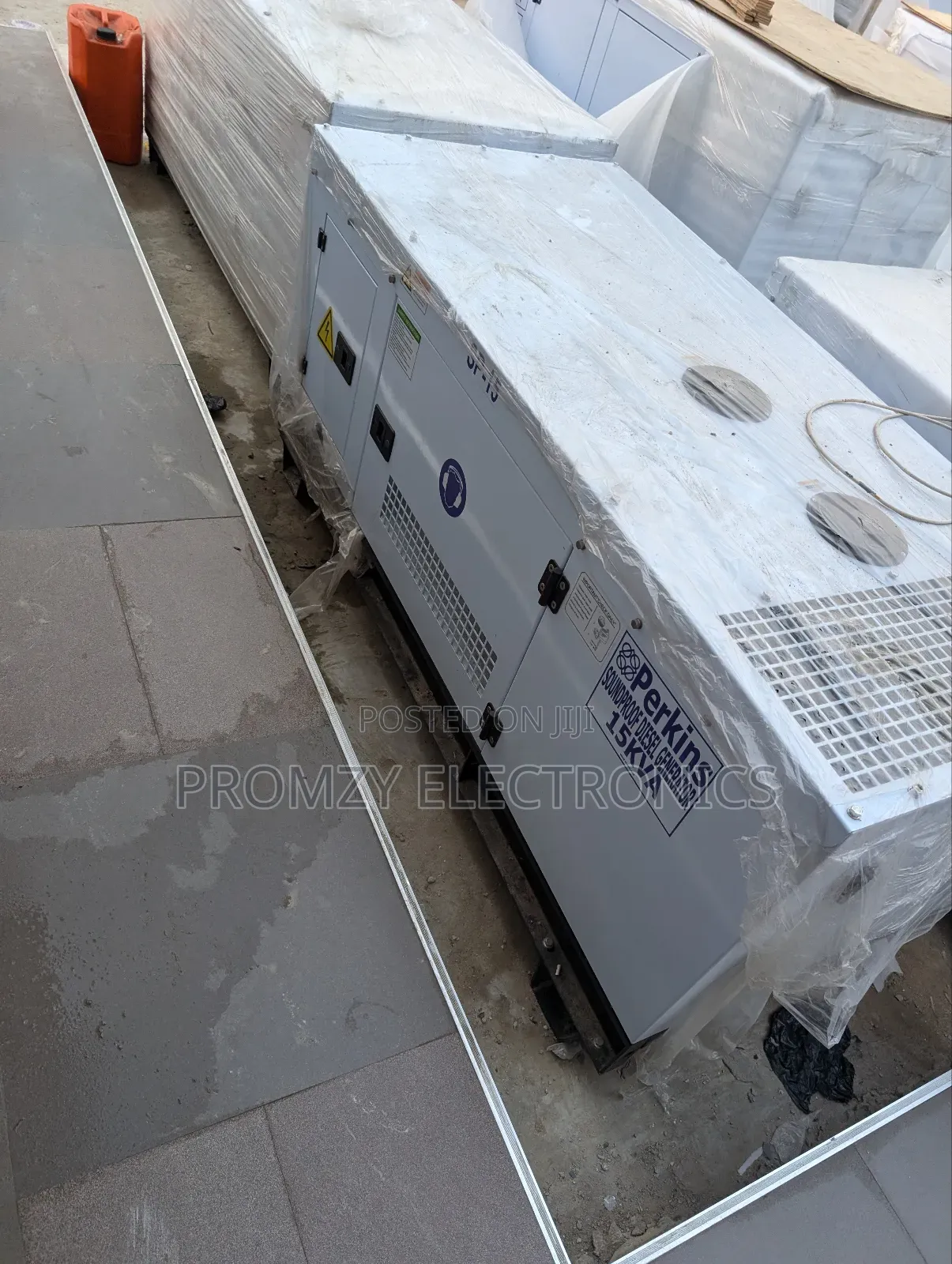 Brand New 15kva Perkins Diesel Soundproof Generator 2years Wty
