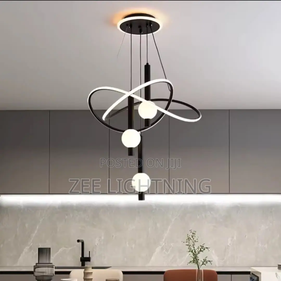 Modern Led Dropping Light Available in Black/Gold /White Body