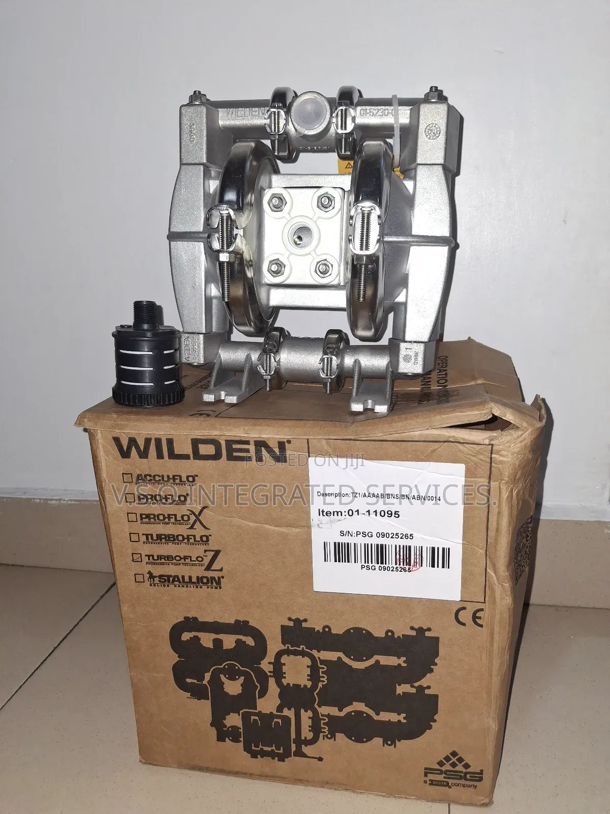 Tz1 (1/2") Metal Wilden Double Diaphragm Pump