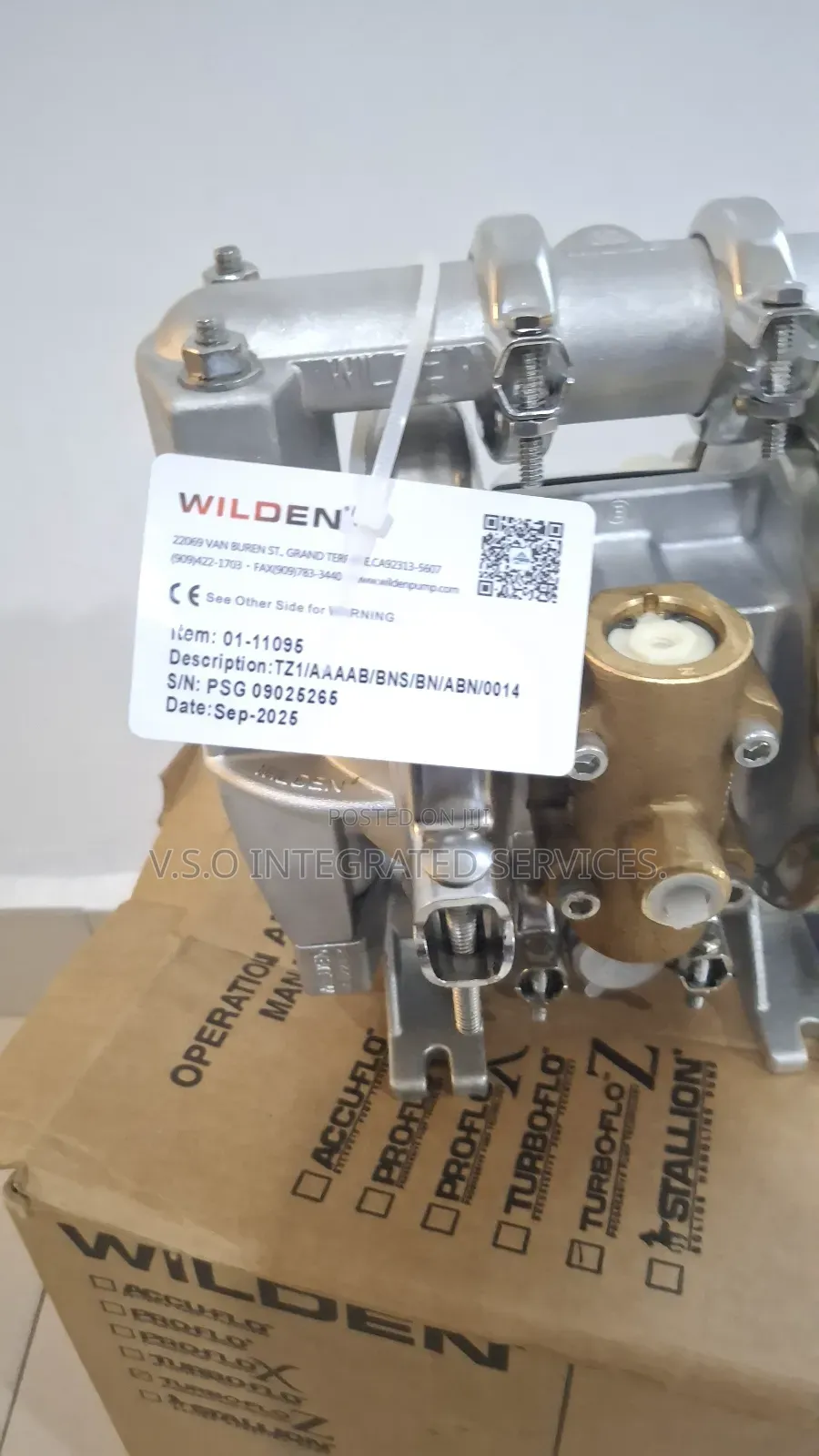 Tz1 (1/2") Metal Wilden Double Diaphragm Pump