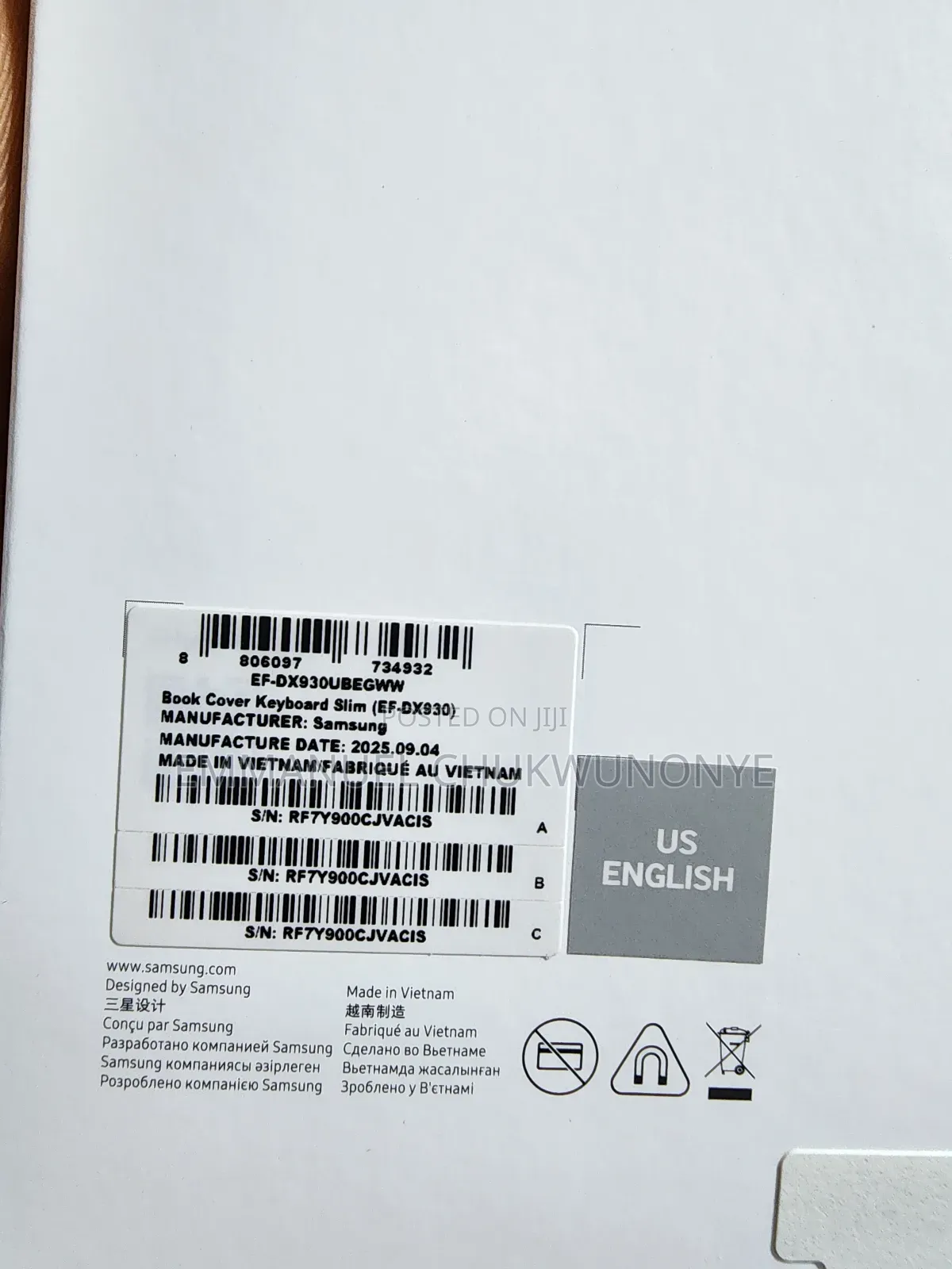 Samsung Galaxy Tab S11 Ultra Bookcover Keyboard Black