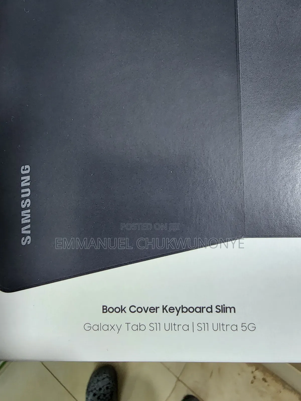 Samsung Galaxy Tab S11 Ultra Bookcover Keyboard Black
