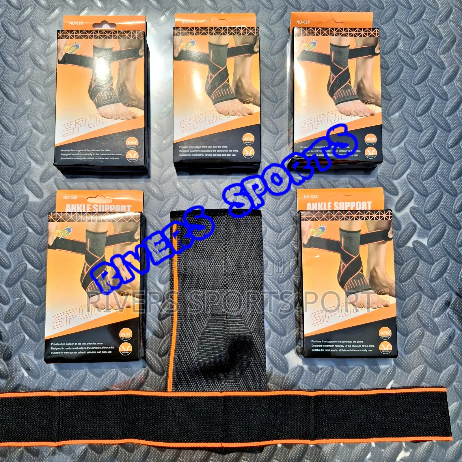 1pc Ankle Brace Pressurized Bandage Ankle Support Compression Strap