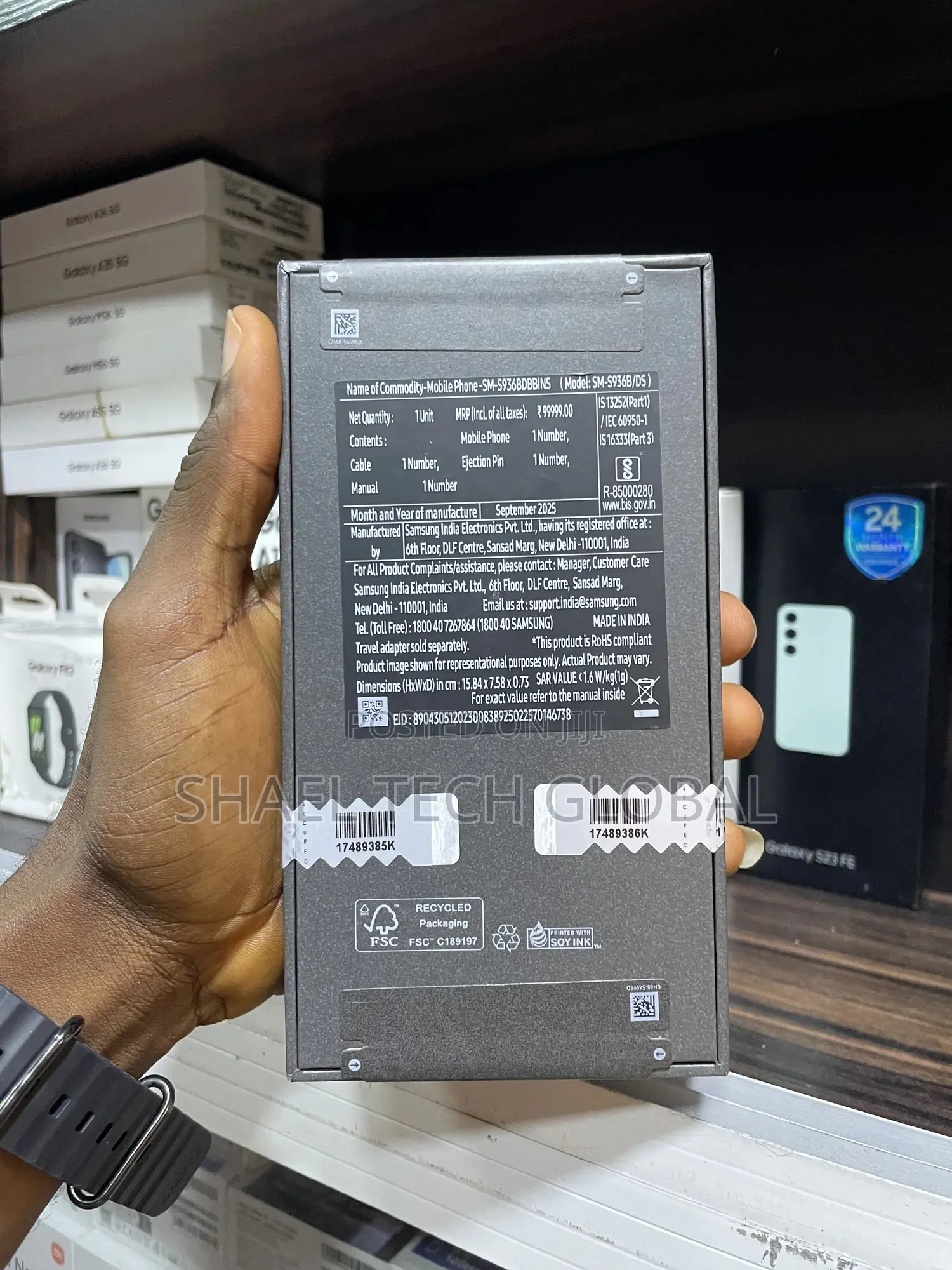 New Samsung Galaxy S25+ 256 GB
