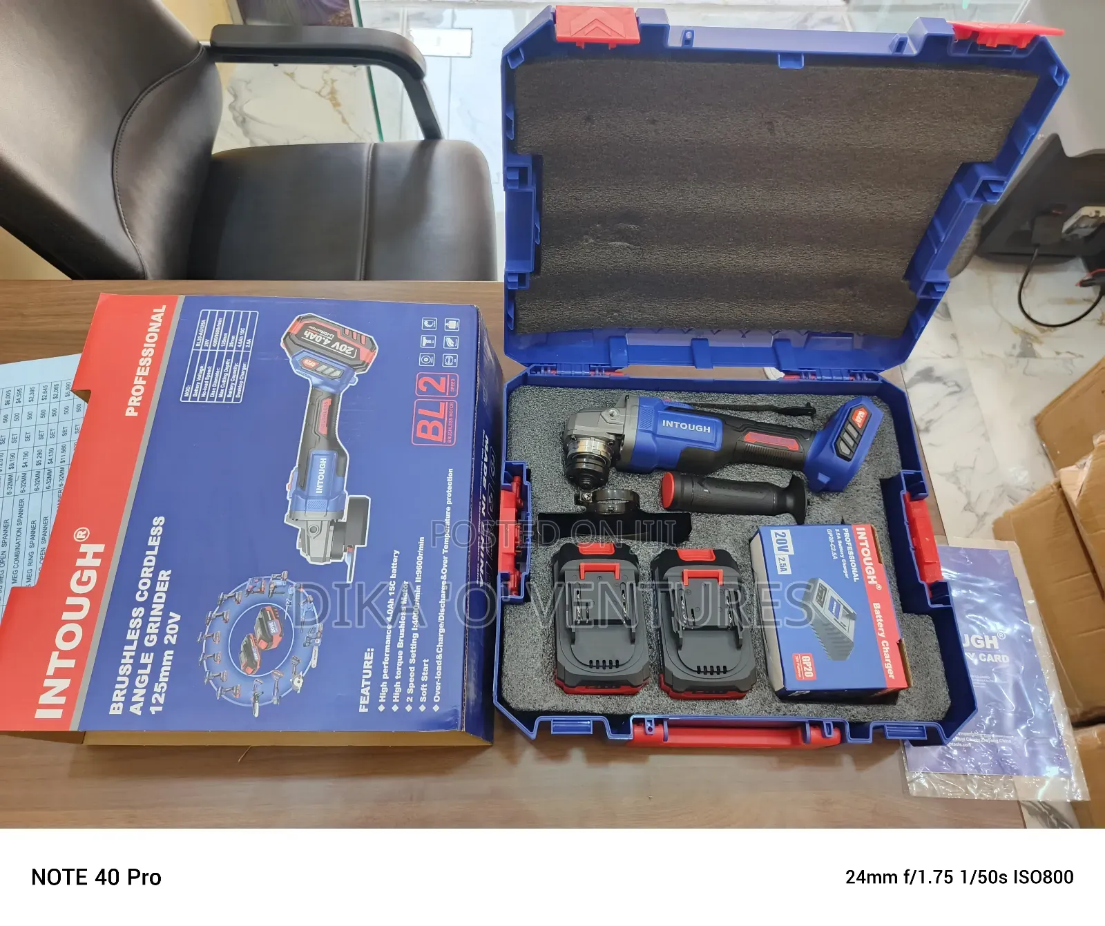 Angle Grinder Battery