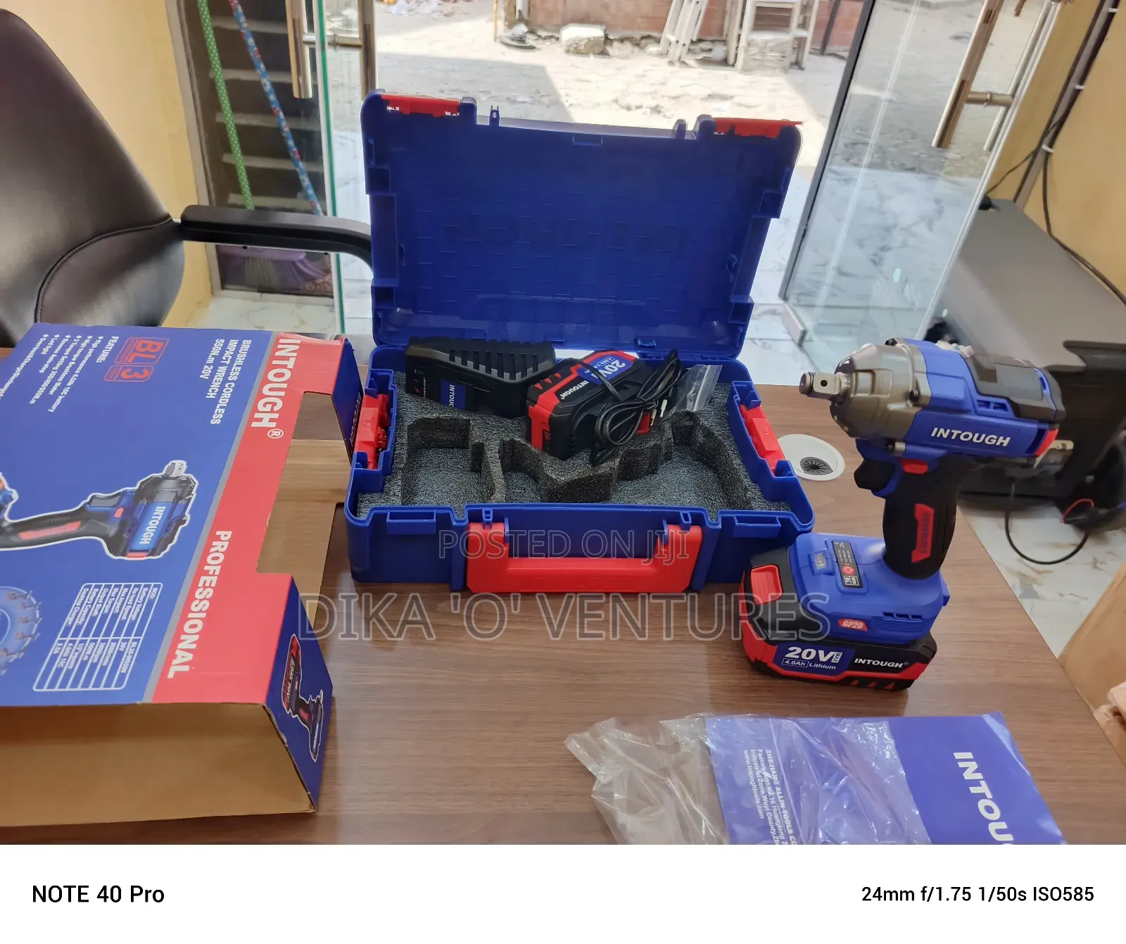 21v Brushless Cordless Impact Wrench