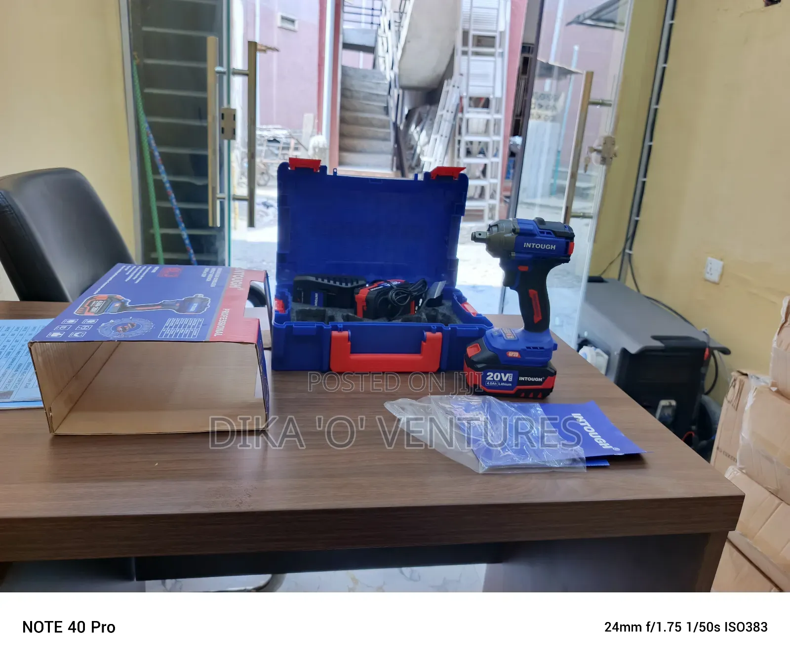 21v Brushless Cordless Impact Wrench