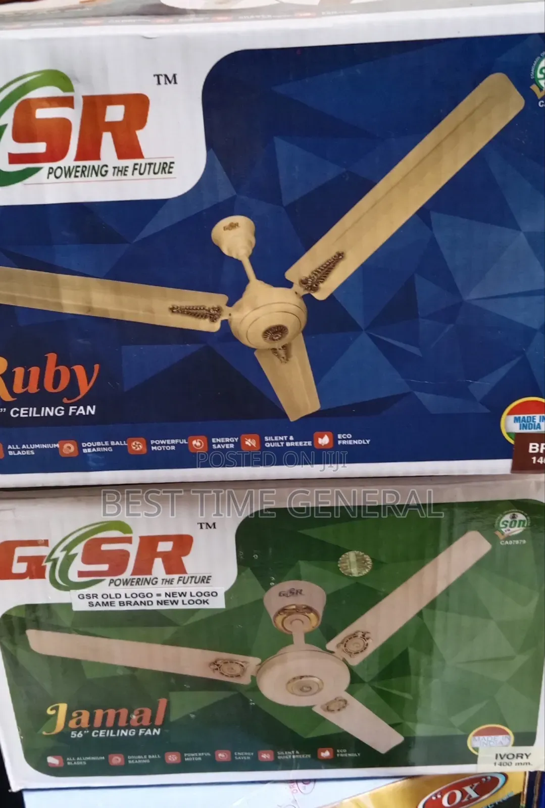 Classical High Quality GSR Indian Ceiling Fan