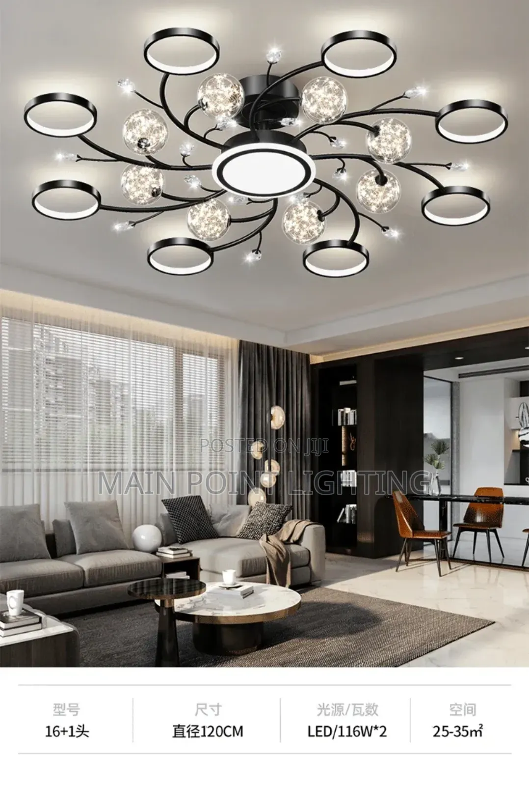 Modern Ceiling Chandelier Light