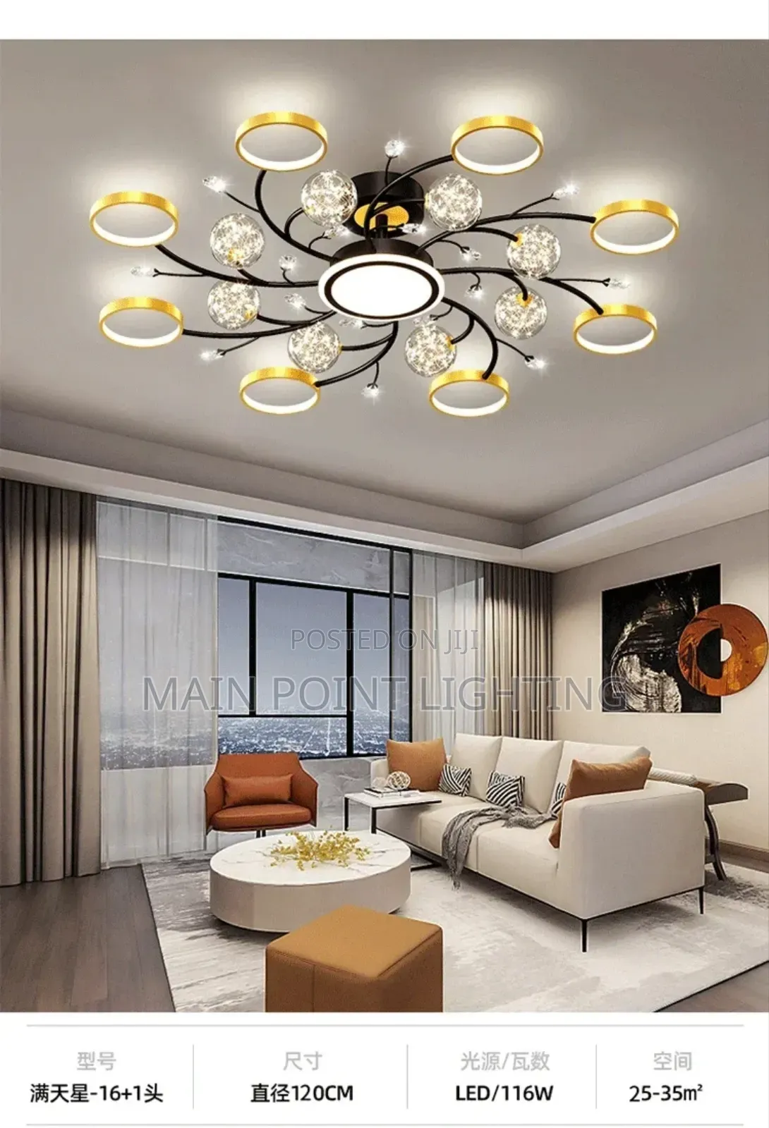 Modern Ceiling Chandelier Light