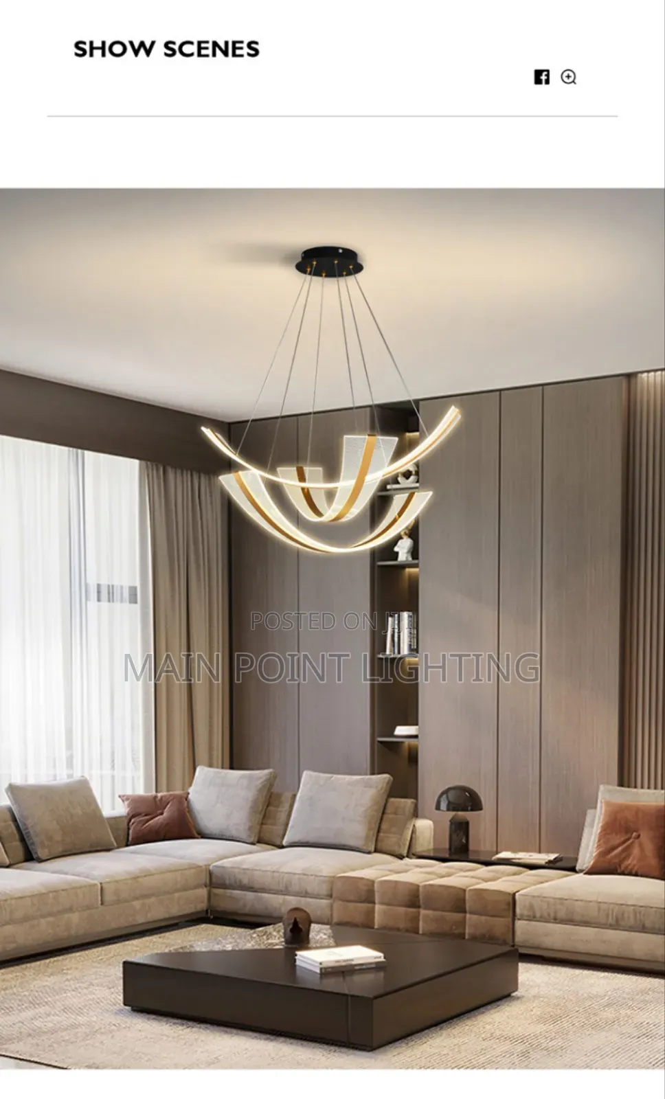 Large Living Room Chandelier