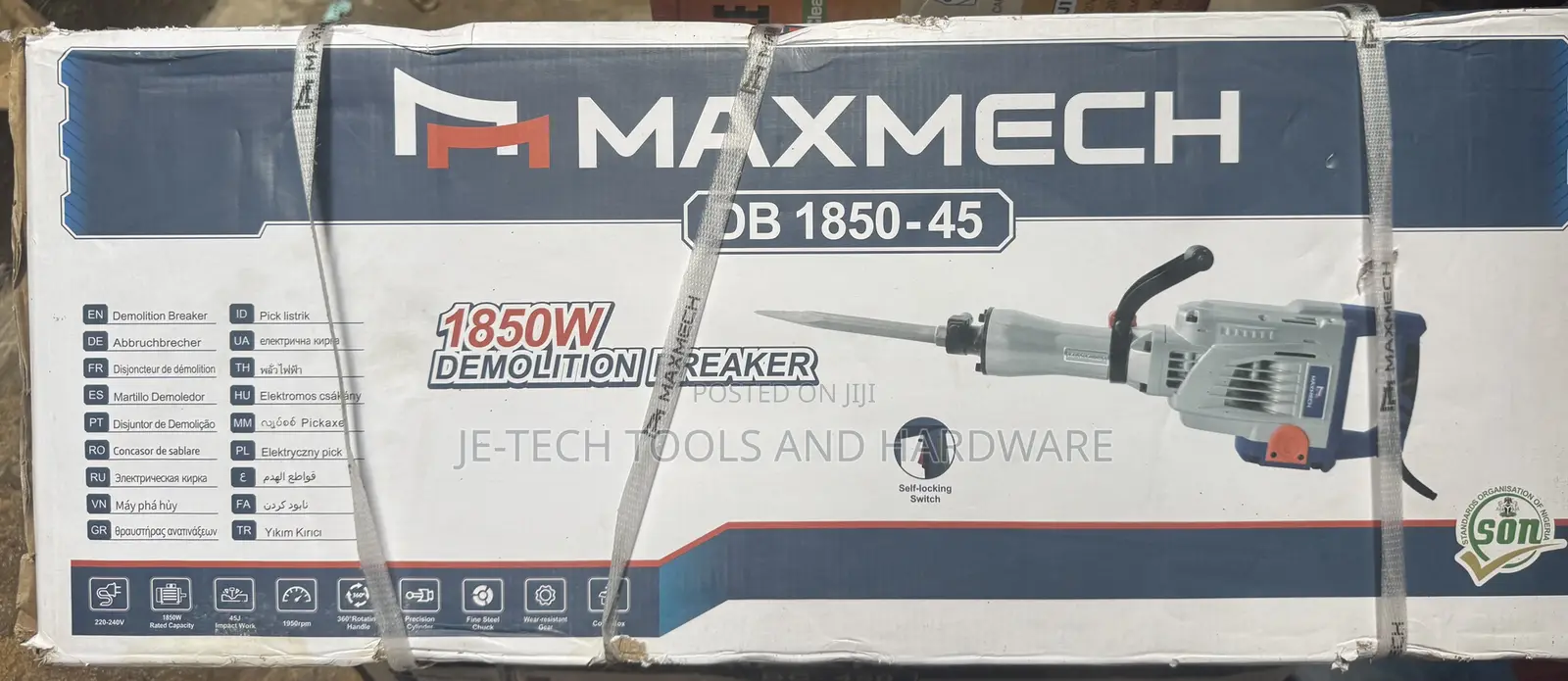 Maxmech Db 1850-45 Demolition Breaker