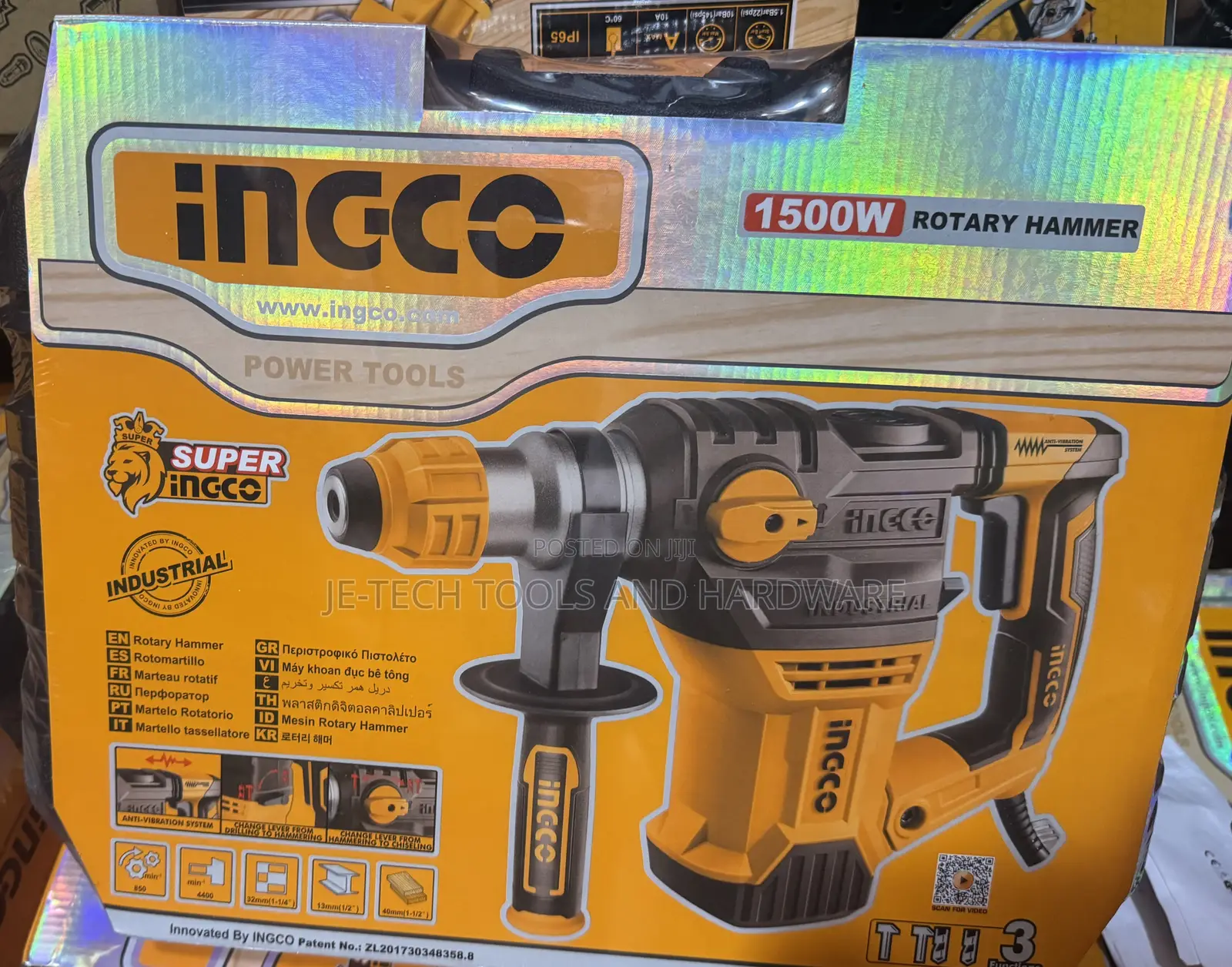 Ingco Rh150028 Rotary Hammer