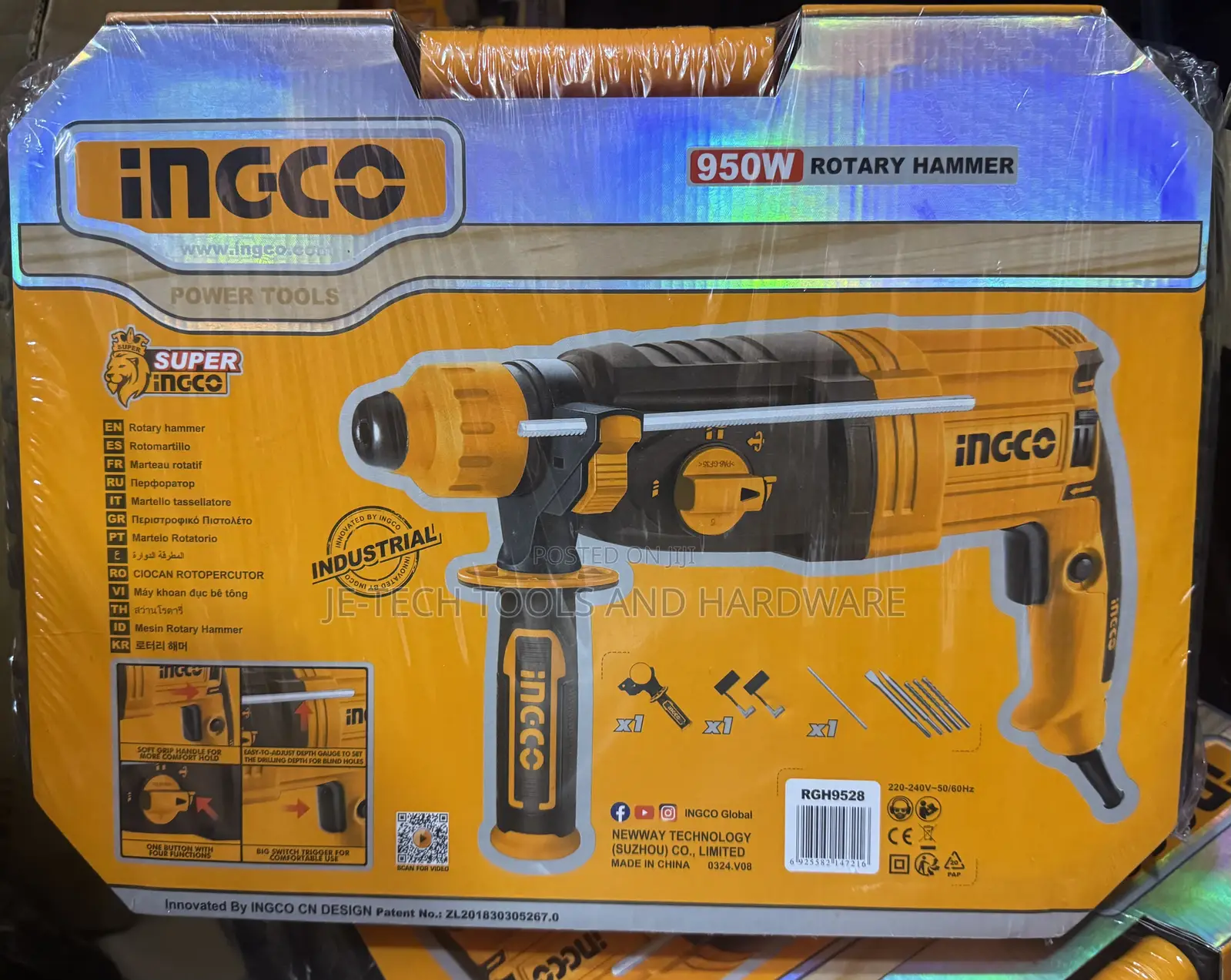 Ingco Rgh9528 950w Rotary Hammer