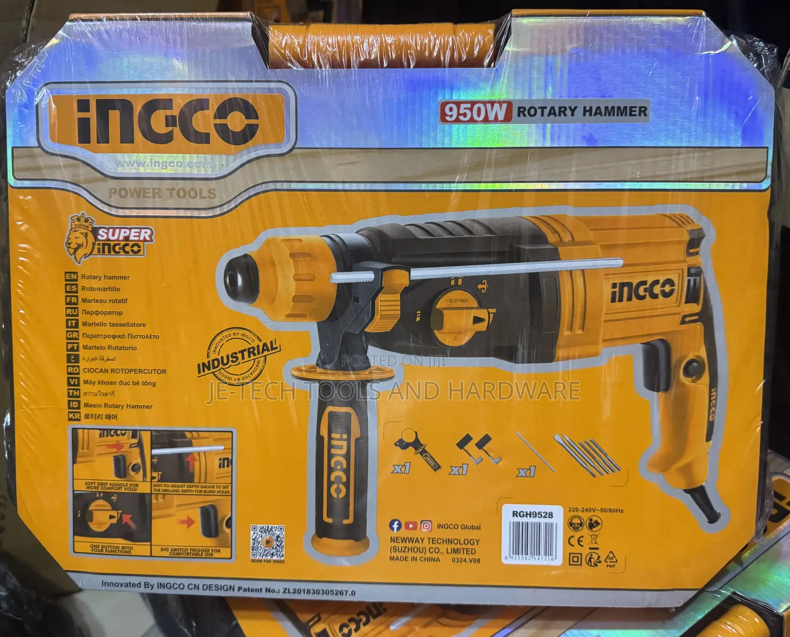 Ingco Rgh9528 950w Rotary Hammer