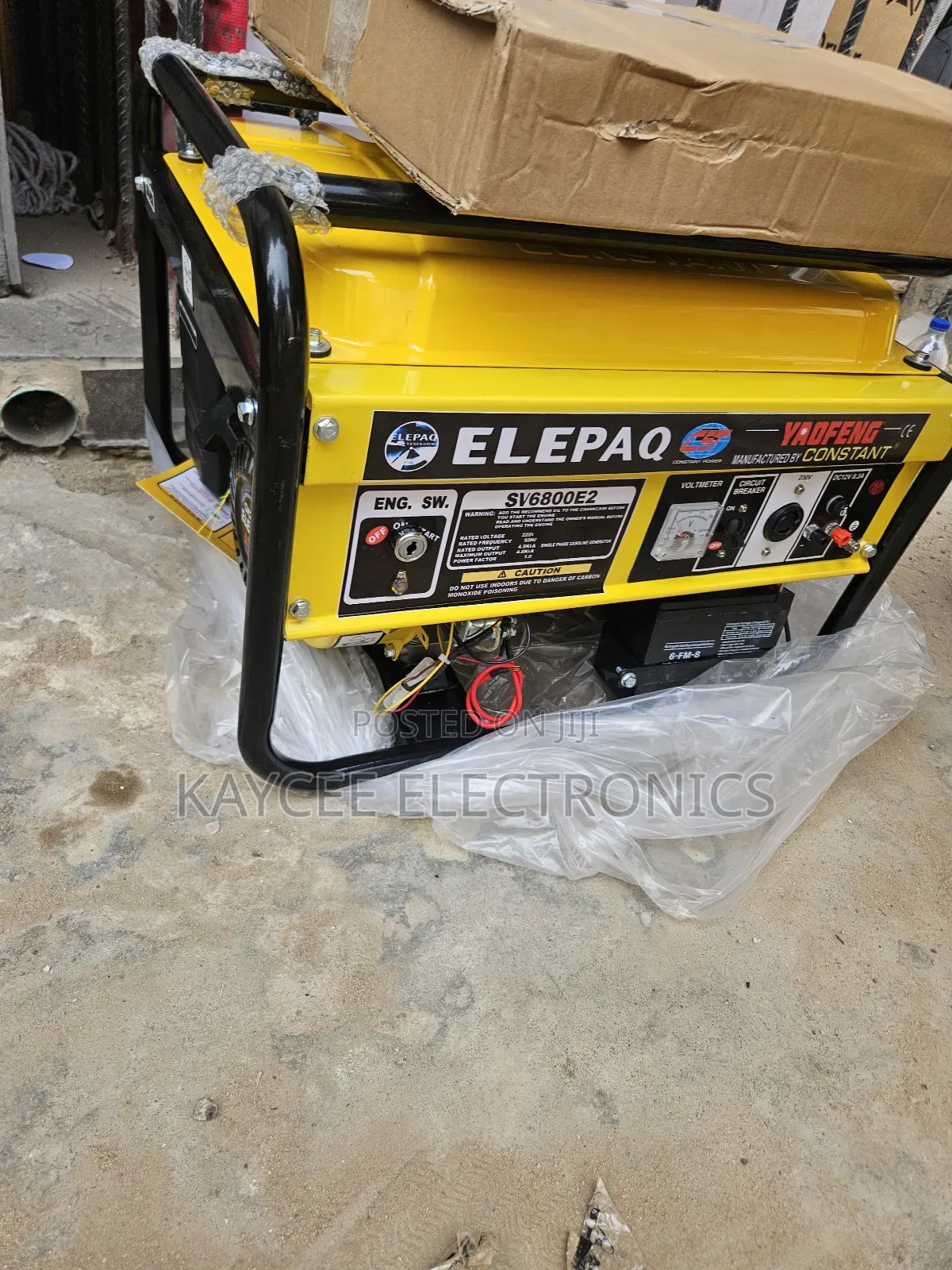 4.5kva Elepaq Petorl Generator Key 100%Copper Wire