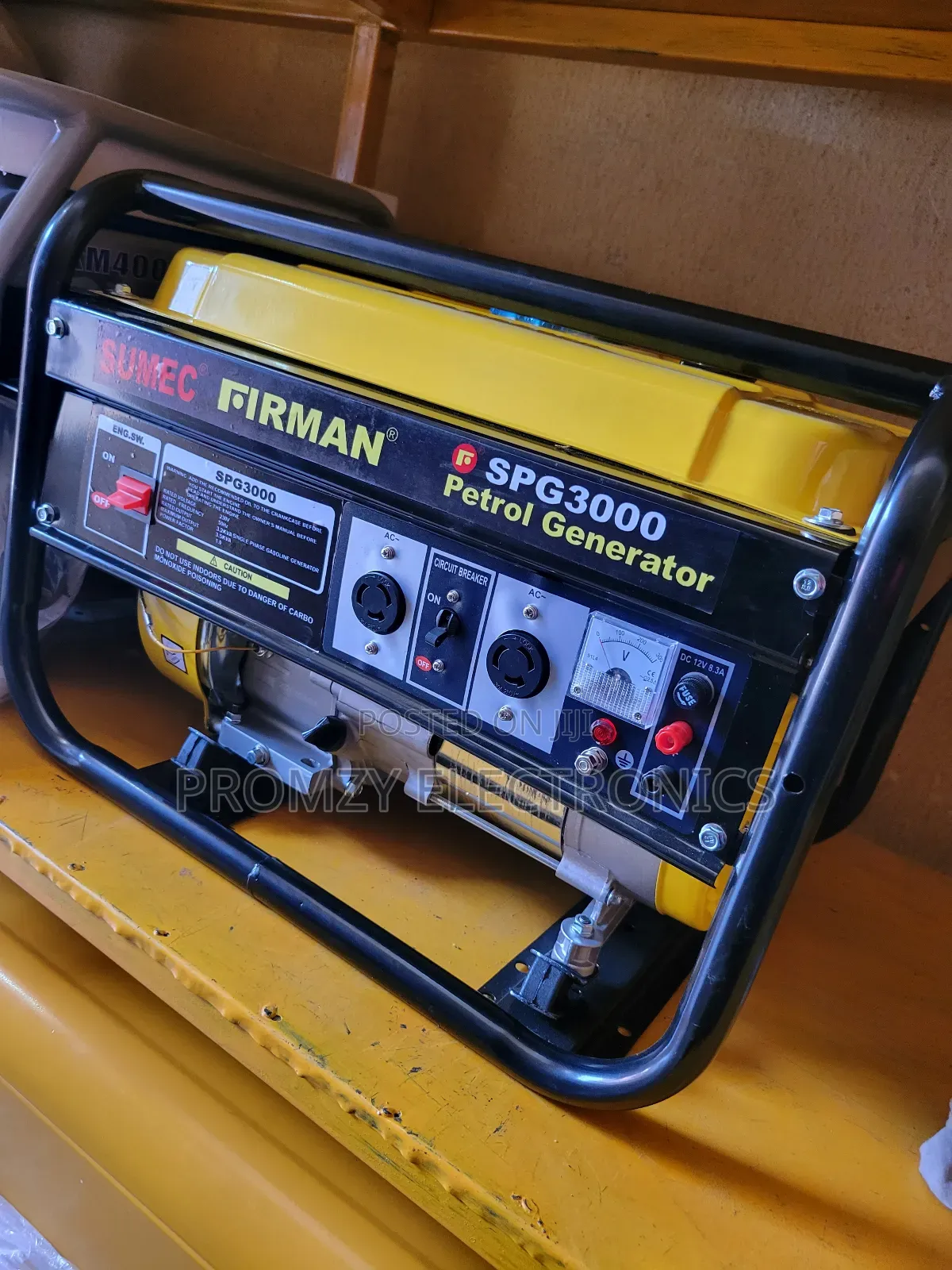 Sumec Firman Petrol Generator Model Spg3000m 100%Copper Coil 3kva