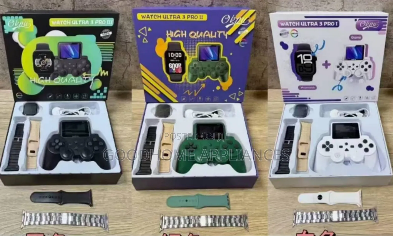 Watch Ultra 3 Pro Smart Watch
With Gaming Pad