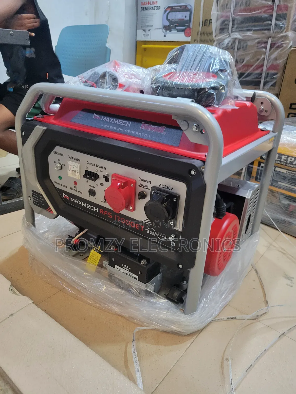 Maxmech Three Phase Petrol Generator 15kva 100%Copper Coil