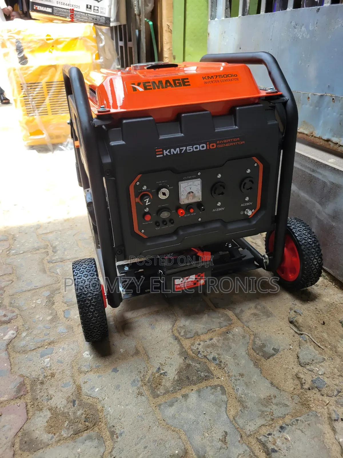5.5kva Kemage Inverter Petrol Generator Low Fuel Consumption