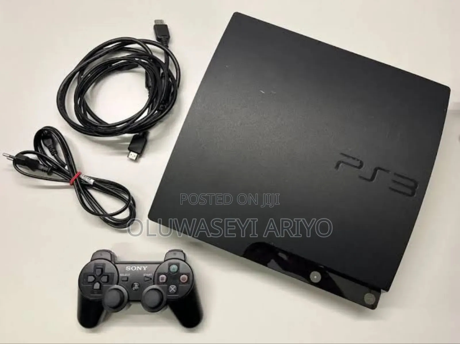 Slim Ps3 With 1 Wireless Pad and 10 Games Installed