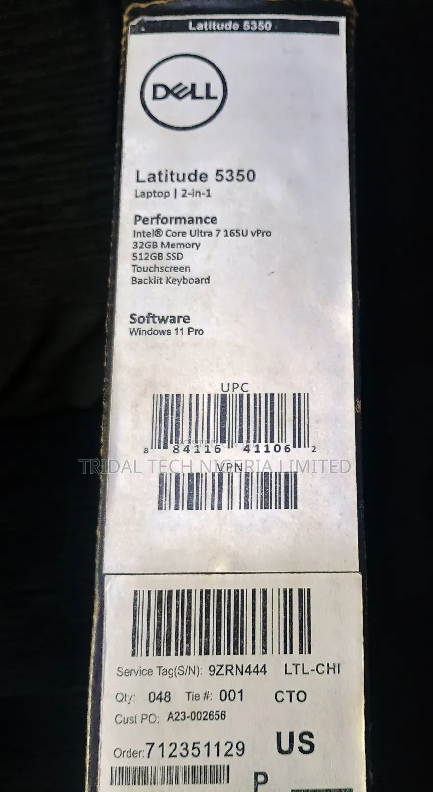New Laptop Dell 32GB Intel Core Ultra 7 SSD 512GB