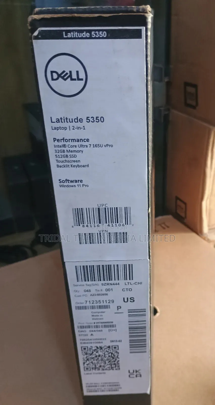 New Laptop Dell 32GB Intel Core Ultra 7 SSD 512GB