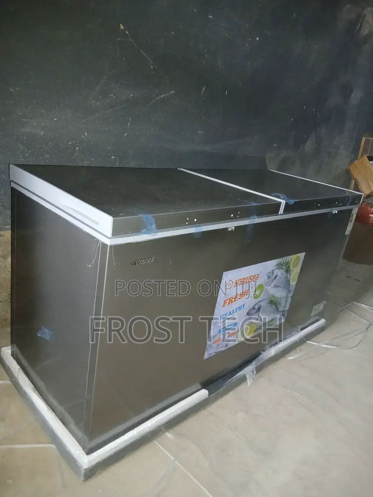 Snowsea Bd700g Double Door Chest Freezer.