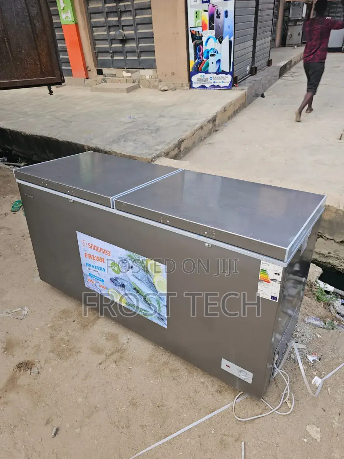 Snowsea Bd700g Double Door Chest Freezer.
