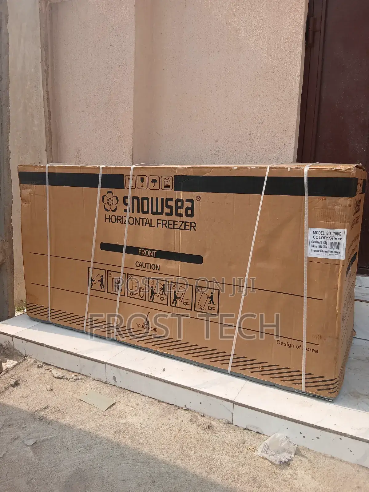 Snowsea Bd700g Double Door Chest Freezer.
