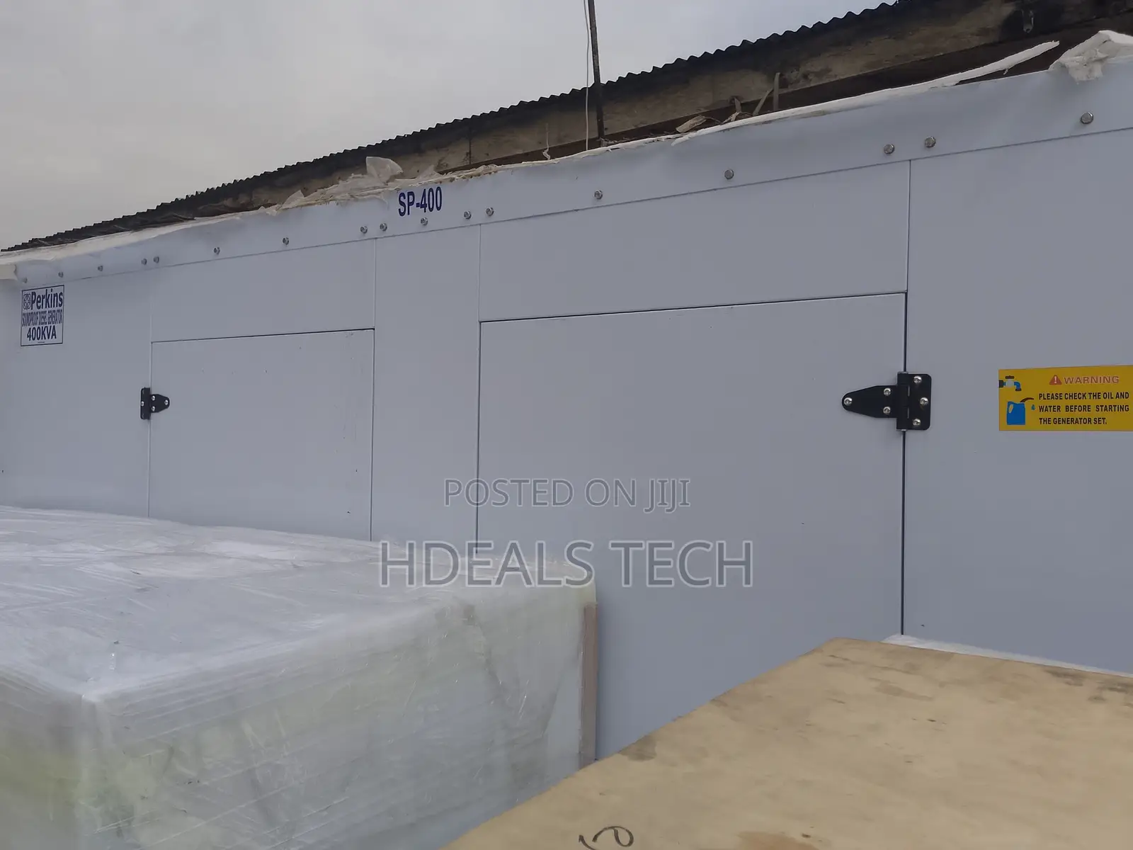 400kva Perkins Diesel Generator –Ideal for Factory Construction Site