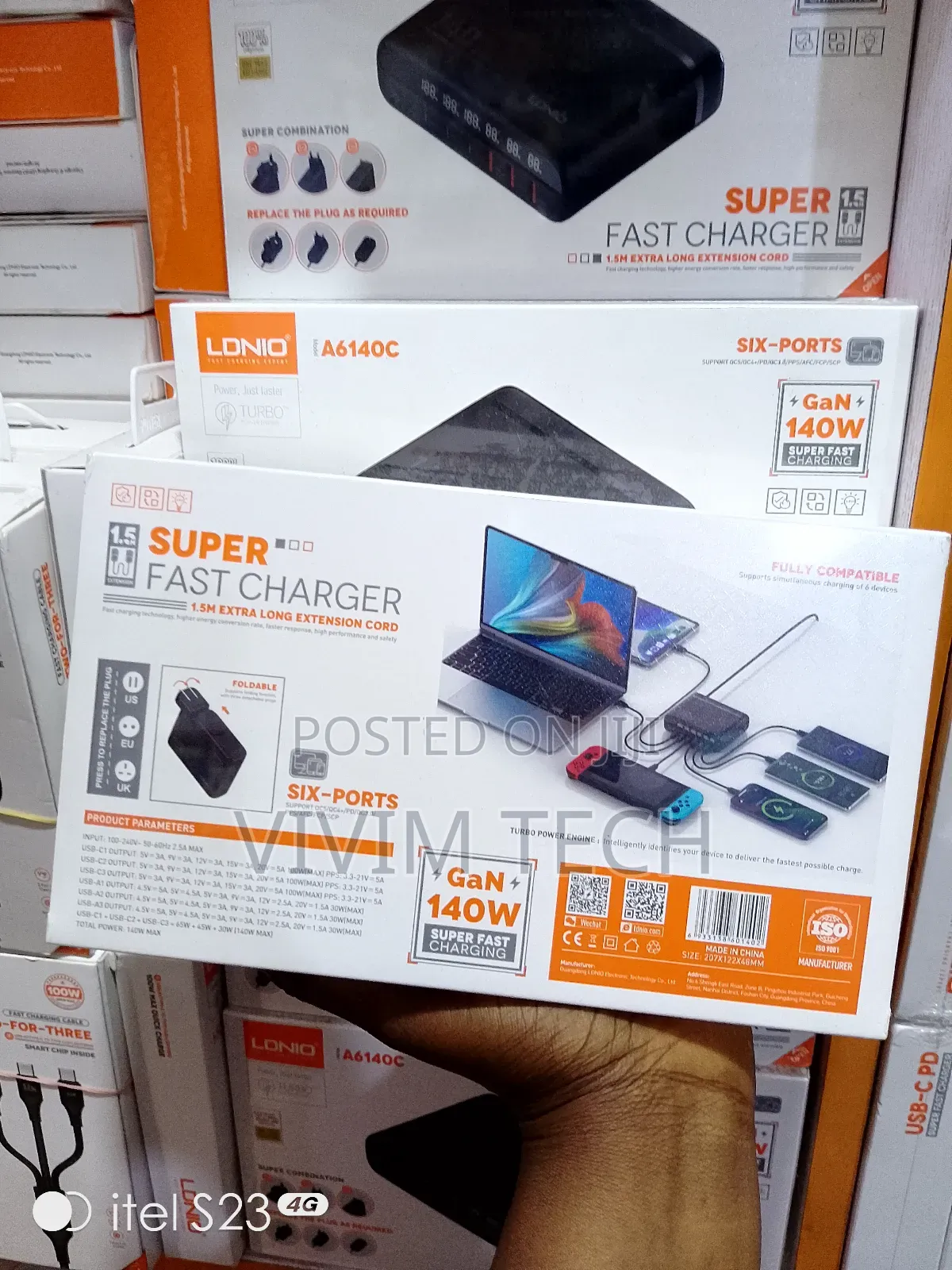 A6140c Ldnio Surge 140w