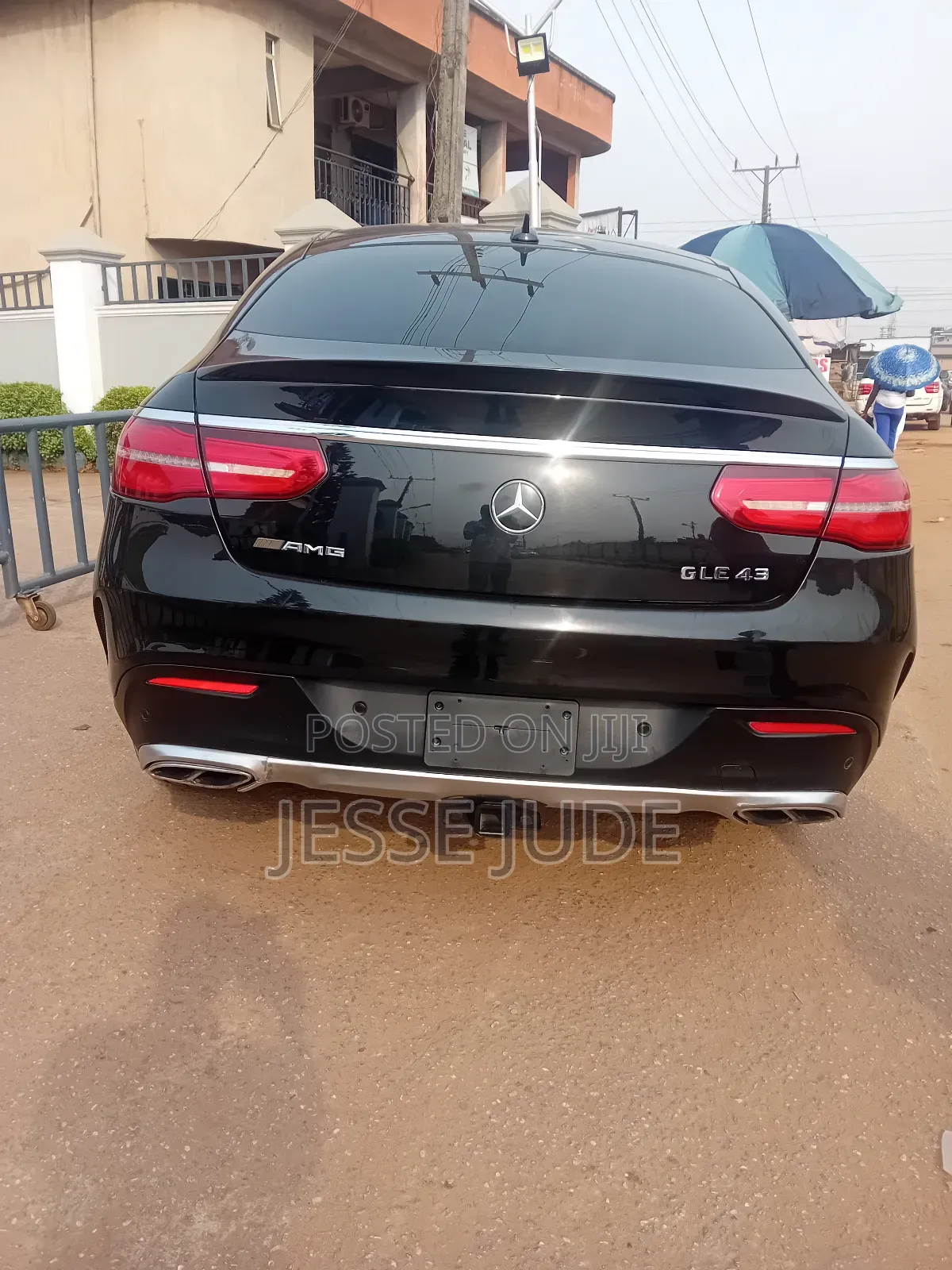 Mercedes-Benz GLE-Class AMG GLE 43 4MATIC 2016 Black