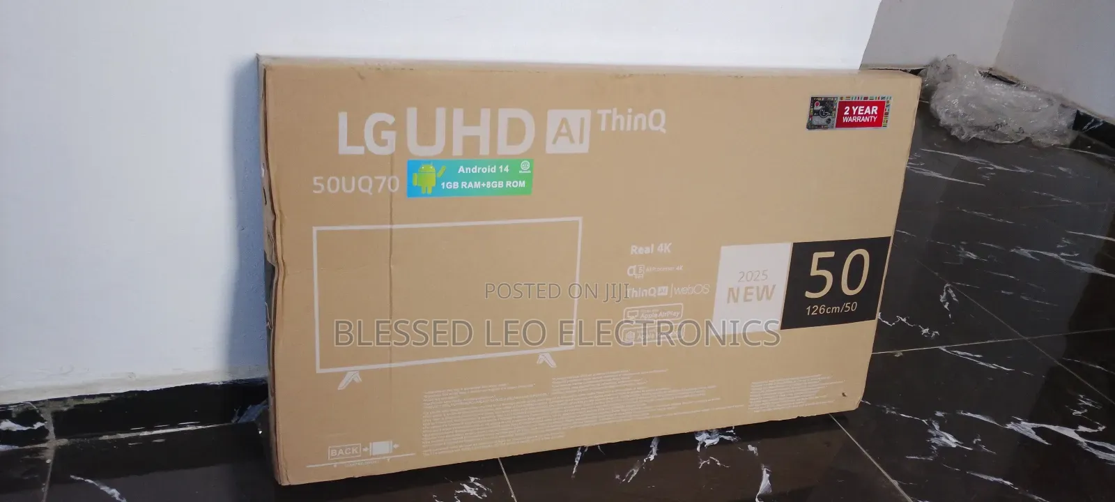 Frameless 50 Inches Smart Tv