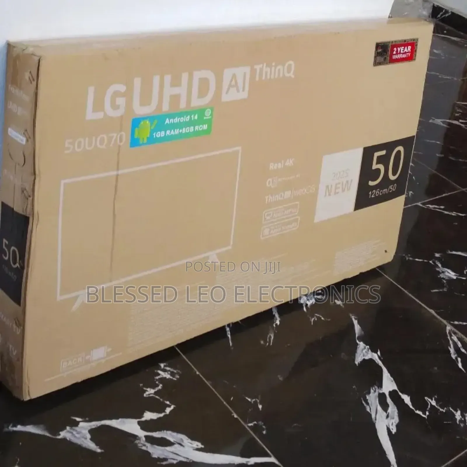 Frameless 50 Inches Smart Tv