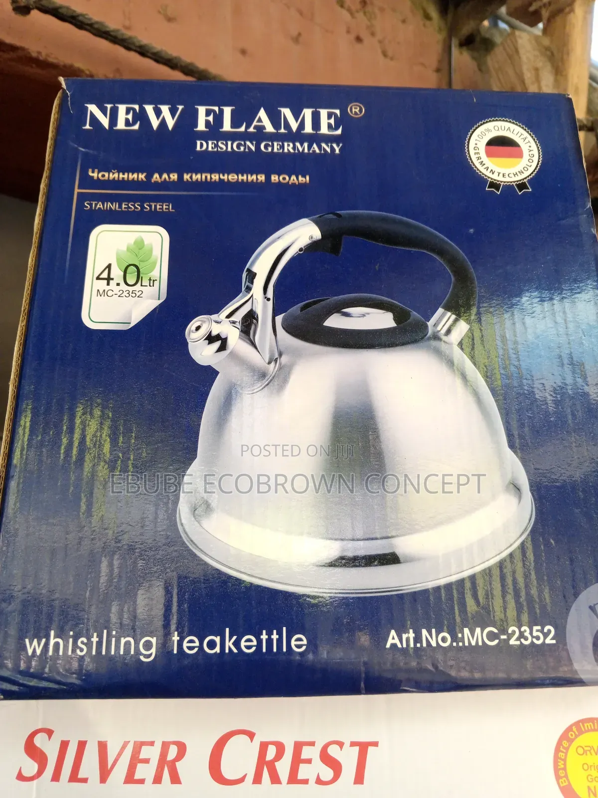Silver Crest 4 Litres Electric Whistling Kettle