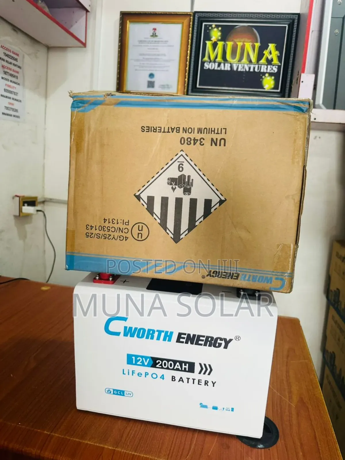 200ah 12v Cworth Lithium Battery