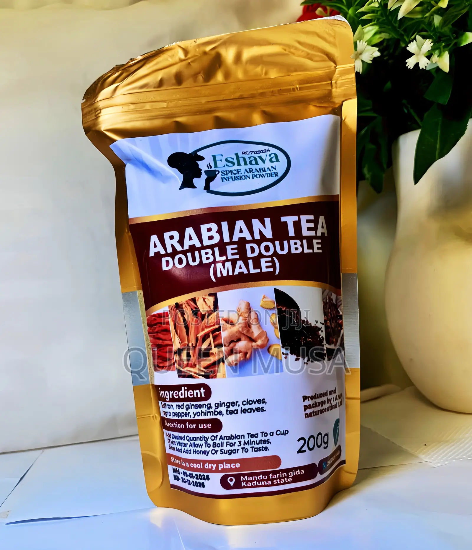 Double-Double Arabian Tea