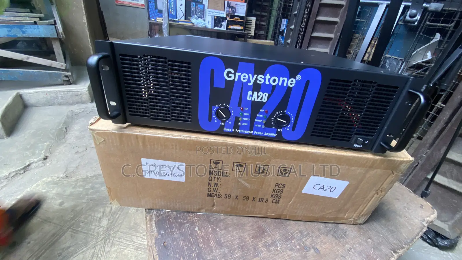 Professional Amplifier Greystone Ca-20