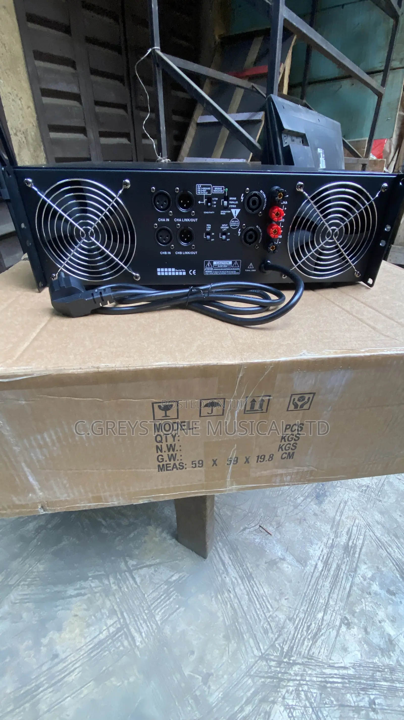 Professional Amplifier Greystone Ca-20