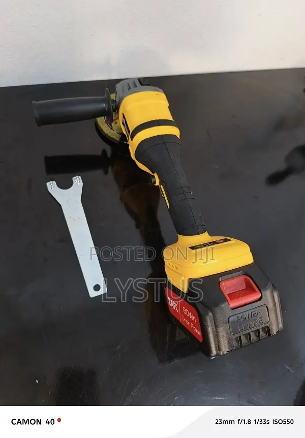 5'' (125mm) Cordless Brushless Angle Grinder – Model Jmj014
