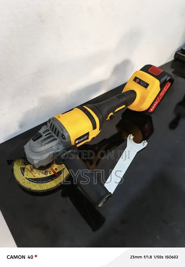 5'' (125mm) Cordless Brushless Angle Grinder – Model Jmj014