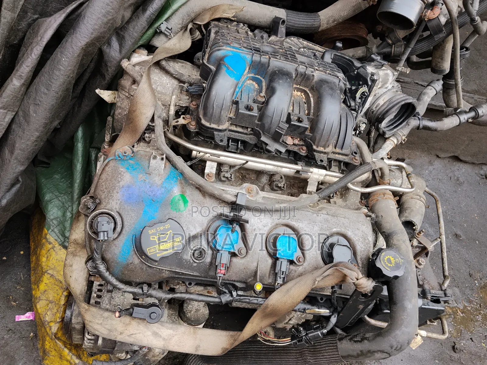 Engine and Gearbox Ford Edge 2008 Model