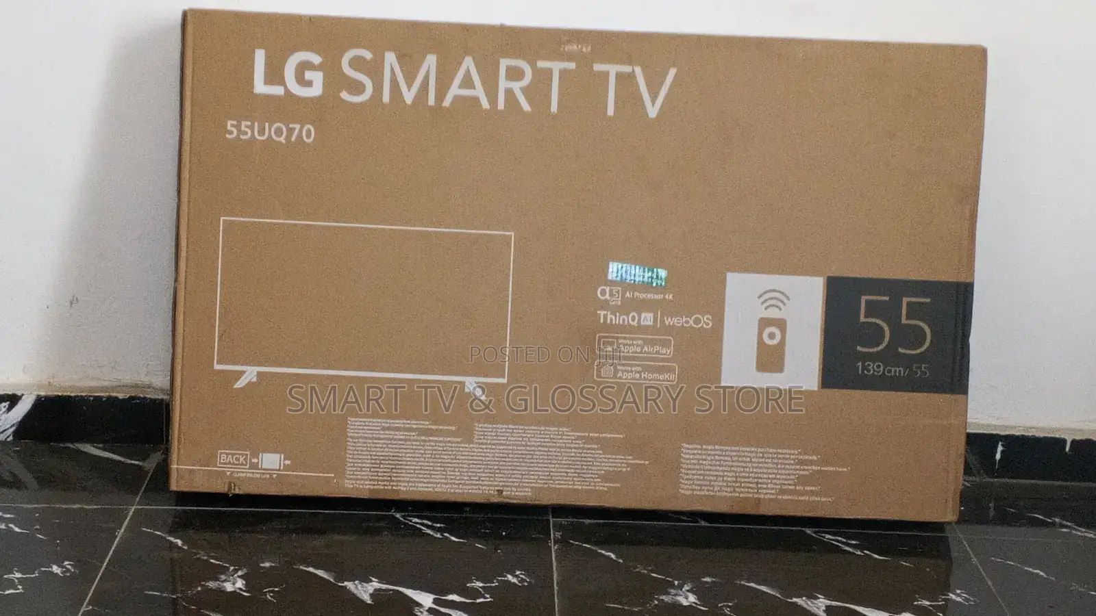 55 Inches Lg Smart With Ai Thinq, Apple Homekit