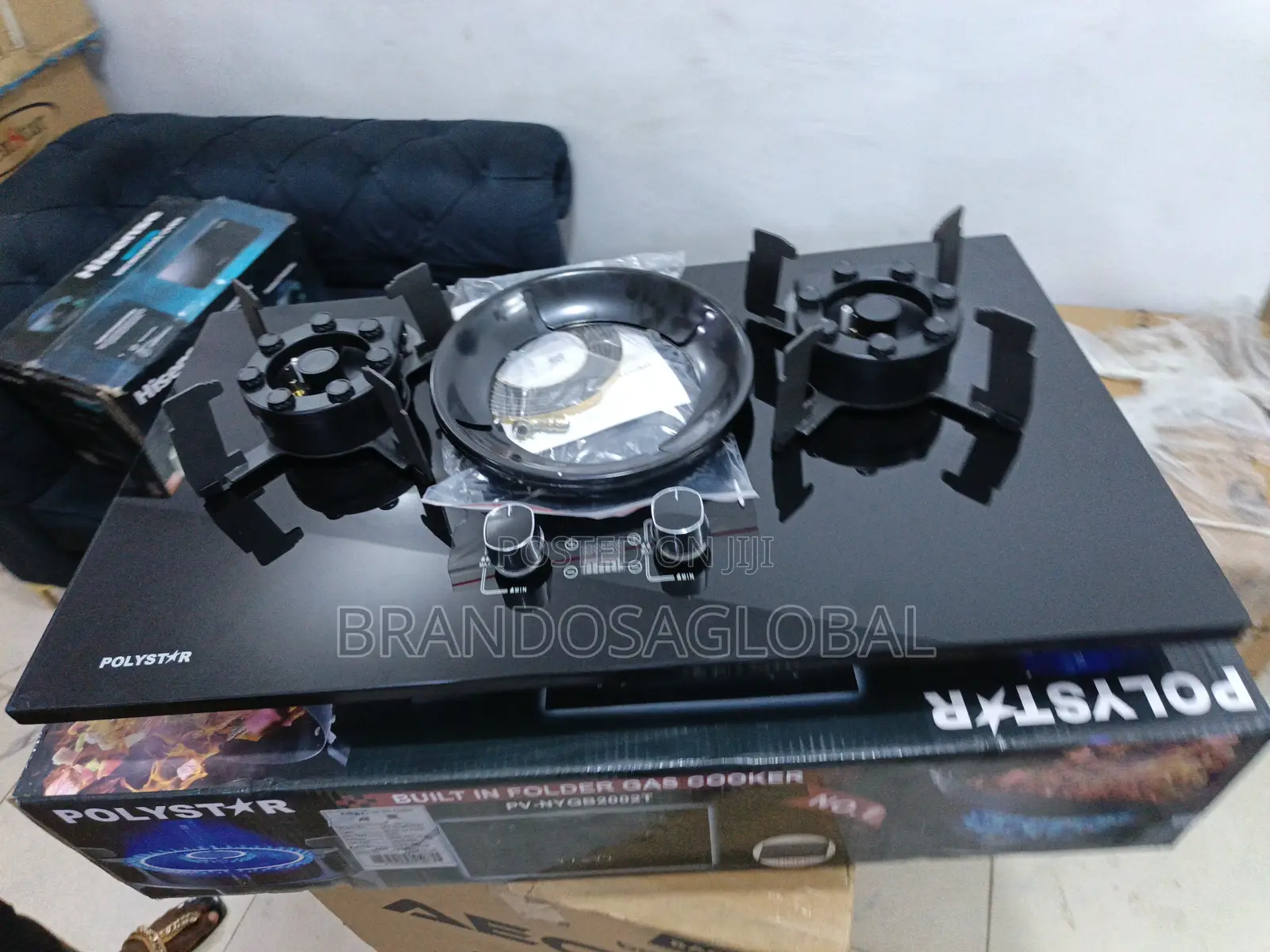 Polystar Built-in Foldable Gas Hob With Kitchen Fit [Pv-Nyqb2002t]
