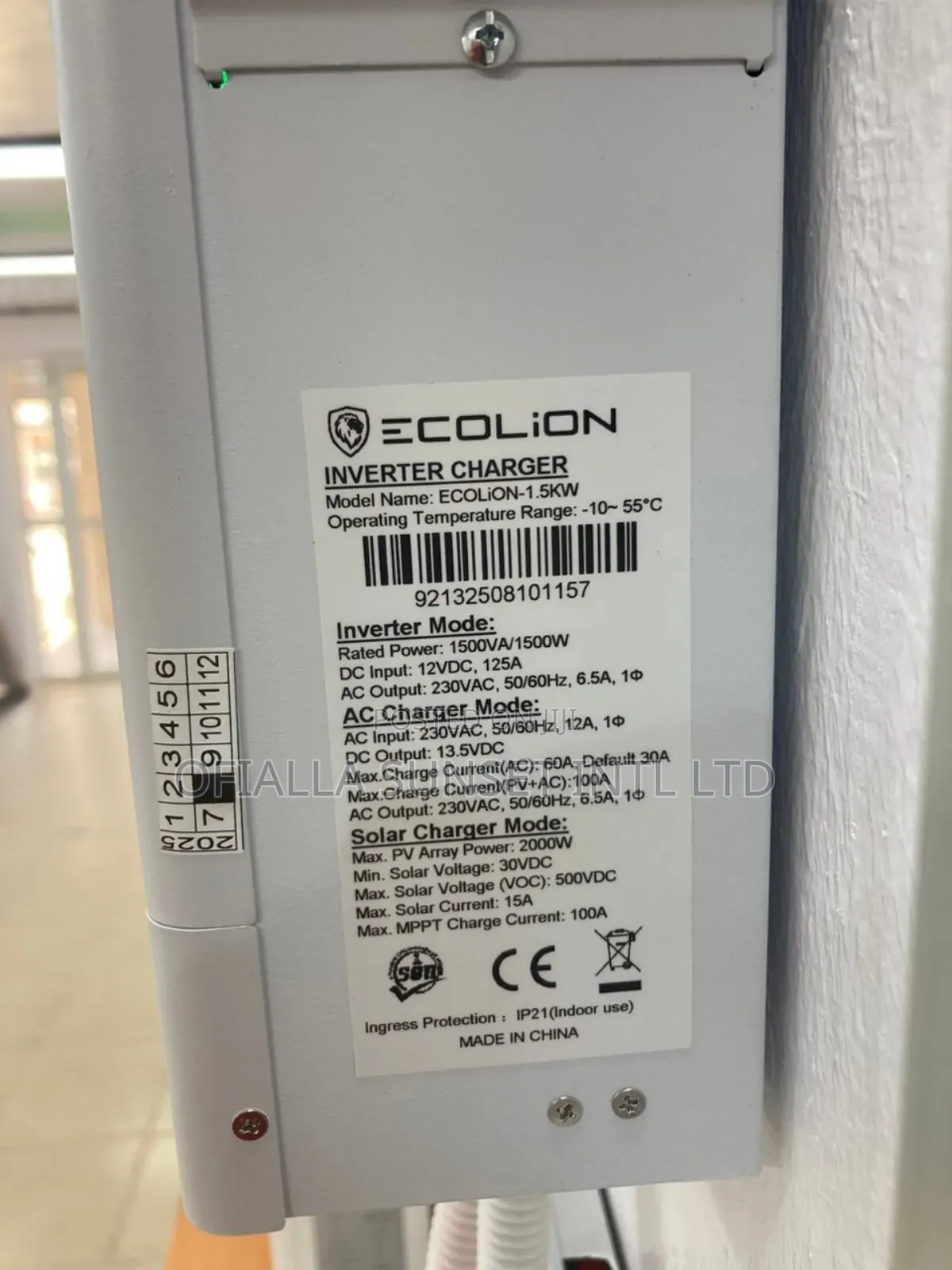 3.5kva Eco Lion 24v Solar Inverter
