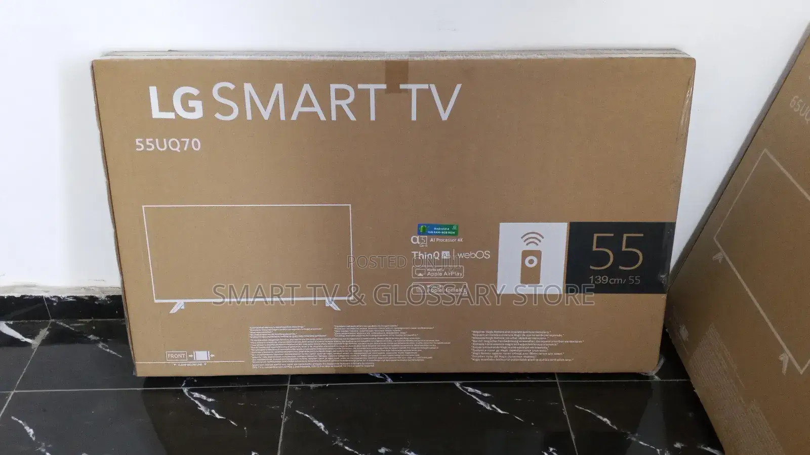 55 Inches Smart Tv With Great Improved Gb Inbuilt Air Play