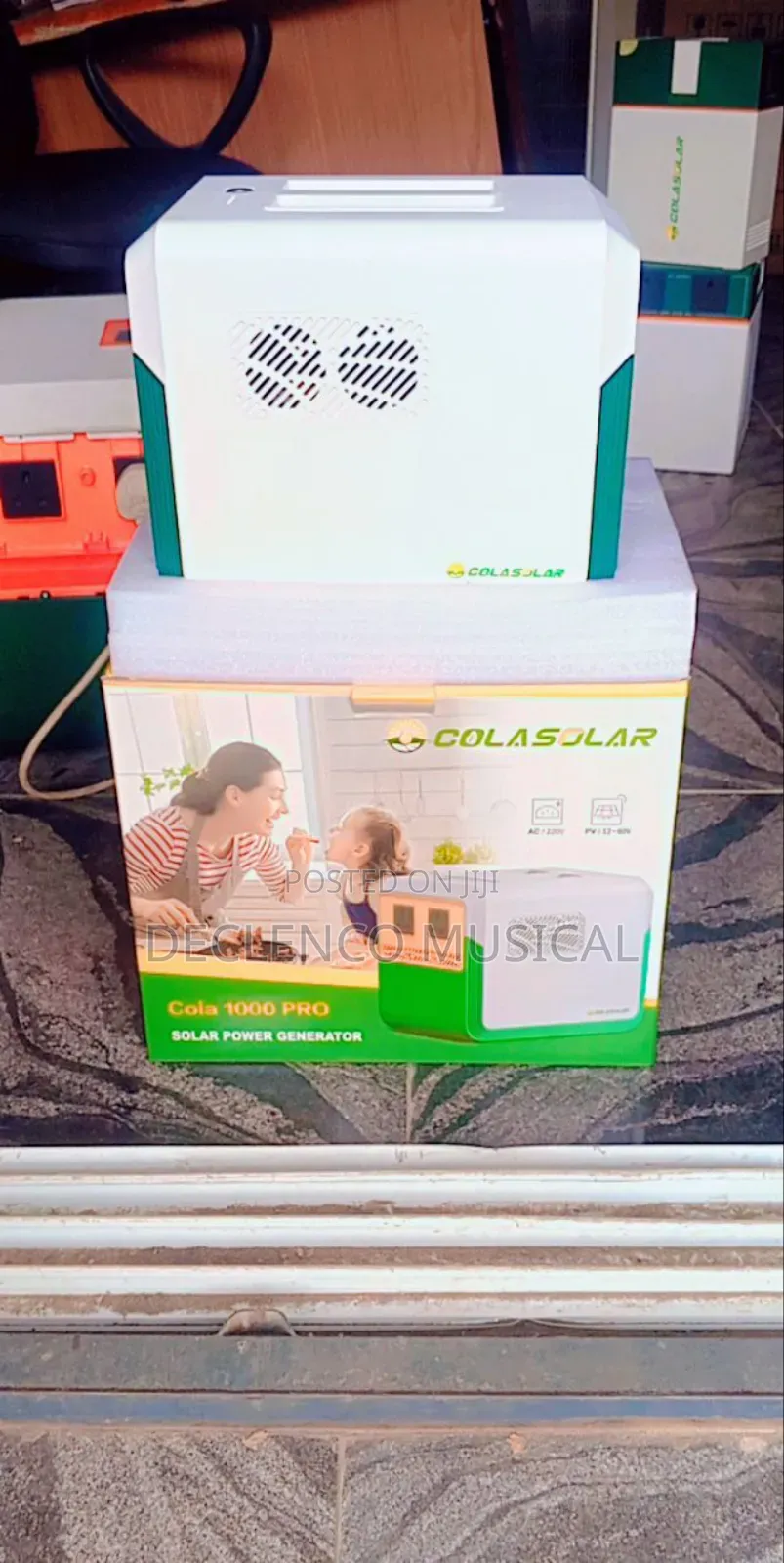 1000watts Cola Solar Generator Power Supply Backup for Your Home, Shop